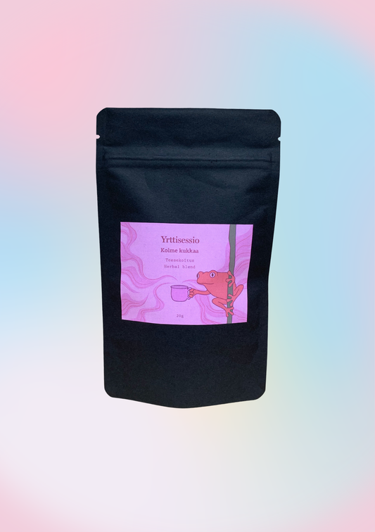 Kolme kukkaa -yrttitee 20g pussissa